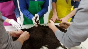 Attività per terapia orto giardino